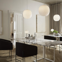 Load image into Gallery viewer, NEW WORKS | Lantern Pendant - Frosted White Opal Glass - Large