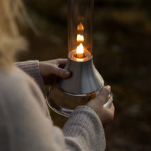 将图片加载到图库查看器,Design House Stockholm | Fyr Outdoor Oil Lamp - Matt Silver
