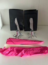 Afbeelding in Gallery-weergave laden, GARDEN GLORY | XMAS Candle Holder Mini Root set - Silver x 2 (Free Candles)