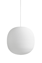 Load image into Gallery viewer, NEW WORKS | Lantern Pendant - Frosted White Opal Glass - Large