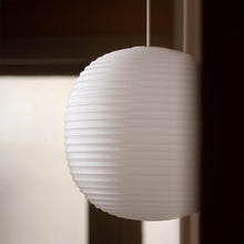 Load image into Gallery viewer, NEW WORKS | Lantern Pendant - Frosted White Opal Glass - Large