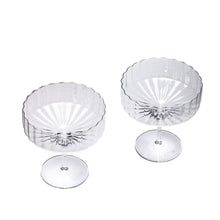 Ladda upp bild till gallerivisning, MODERNISM | Cullinan Crystal Champagne Coupe glasögon