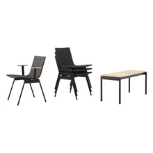 Ladda upp bild till gallerivisning, &Tradition | Ville AV33 Outdoor Side Chair - Warm Black