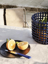 Load image into Gallery viewer, FERM LIVING | Ceramic Basket - Blue (Multiple Sizes Available)