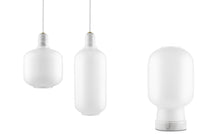 Laden Sie das Bild in den Galerie-Viewer, NORMANN COPENHAGEN | Amp Pendant Lamp - White (Multiple Sizes)