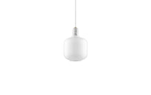 Laden Sie das Bild in den Galerie-Viewer, NORMANN COPENHAGEN | Amp Pendant Lamp - White (Multiple Sizes)