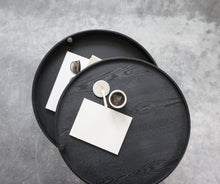 Load image into Gallery viewer, Audo Copenhagen | Turning Table - Black Ash / Brass