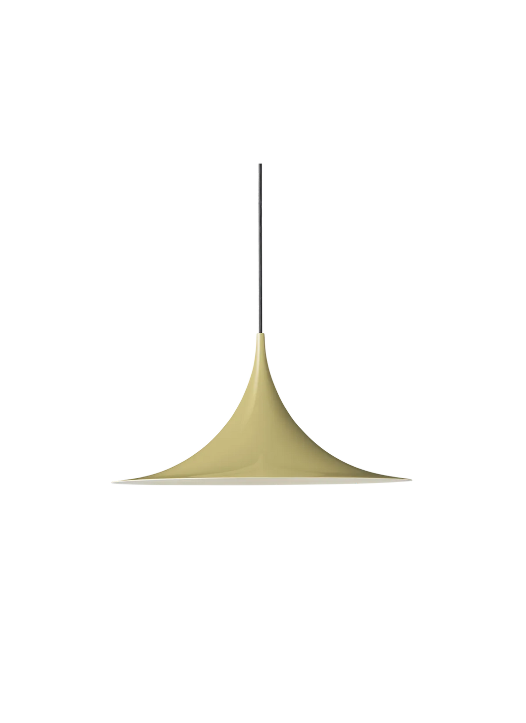 GUBI | Semi Pendant - Medium, 47cm - Fennel Seed Gloss