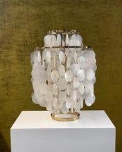 Load image into Gallery viewer, VERPAN | FUN 2TM Mother Of Pearl Table Lamp by Verner Panton 1964 - Brass
