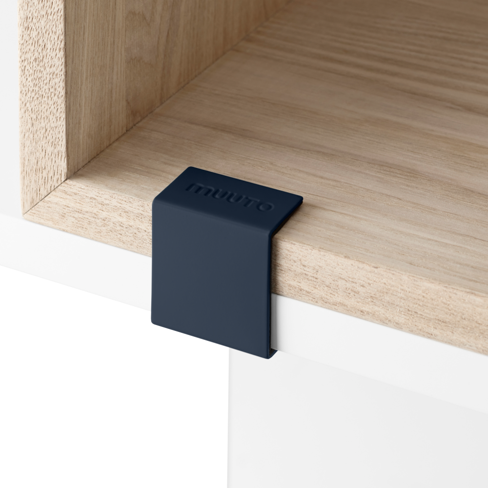 MUUTO | Stacked Midnight Blue Set of 5 clips - Midnight Blue