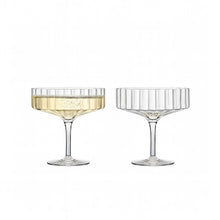 Ladda upp bild till gallerivisning, MODERNISM | Cullinan Crystal Champagne Coupe glasögon
