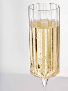 MODERNISM | Cullinan Crystal Champagne Flute Glasses (Set of 2)