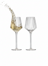 Ladda upp bild till gallerivisning, MODERNISM x Lara K | Cullinan Crystal White Wine Glasses

