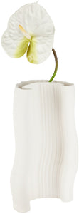Ferm Living Moire Vase - Off White - Small