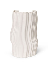 Ladda upp bild till gallerivisning, Ferm Living Moire Vase - Off White - Small
