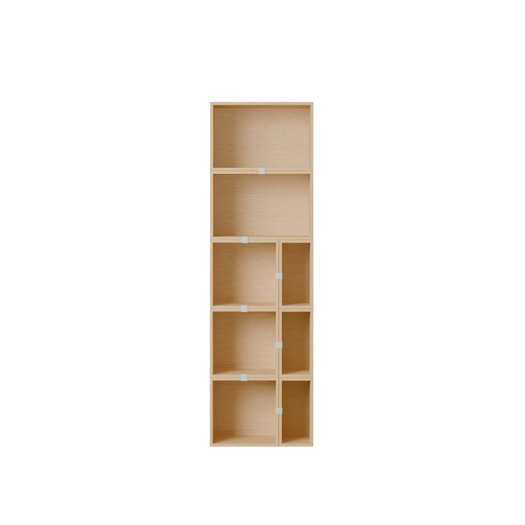 MUUTO |  Stacked System Bookcase - Configuration 7