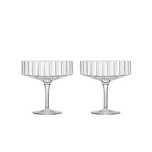 Ladda upp bild till gallerivisning, MODERNISM | Cullinan Crystal Champagne Coupe glasögon
