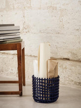 画像をギャラリービューアに読み込む, FERM LIVING | Ceramic Basket - Blue (Multiple Sizes Available)
