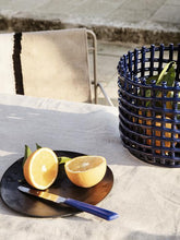 Laden Sie das Bild in den Galerie-Viewer, FERM LIVING | Ceramic Basket - Blue (Multiple Sizes Available)
