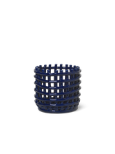 画像をギャラリービューアに読み込む, FERM LIVING | Ceramic Basket - Blue (Multiple Sizes Available)
