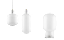 将图片加载到图库查看器，NORMANN COPENHAGEN | Amp Pendant Lamp - White (Multiple Sizes)
