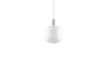 Charger l&#39;image dans la galerie, NORMANN COPENHAGEN | Amp Pendant Lamp - White (Multiple Sizes)
