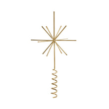 Charger l&#39;image dans la galerie, FERM LIVING | Brass Star Christmas Tree Topper - Ex Display
